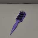 Curly Hair Brush,Curl Defining Brush for Effortlessly Defined Curls & Waves,Vented Hair Brush for Wet & Dry Hair,Women and Men,Reduces Frizz (Purple)