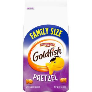 Goldfish Pretzel Crackers, 12 Oz Bag BB 10/19/25