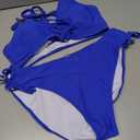 Blooming Jelly Womens Bikini Sets Two Piece Swimsuit 2026 Curvy Cutout String Bathing Suit (L)