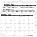 OuMuaMua Wall Calendar 2026, 3-Pack Calendar Wall 2026-2027, Jan. 2026 to Jun. 2027, 14" X 11.5" 18-Month Paper Hanging Planner Wall with Thick PaperRuled Blocks for Office Home Planning & Organizing