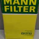 Mann Filter CU 2733 Cabin Filter for select Volvo S80 models