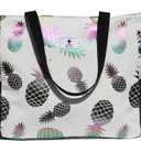 ESVAN Large Lightweight Water Resistant Beach Bag 20 Inch Womens Oversized Tote Bag for Gym, Beach, Travel, Pool, Yoga, Nurse