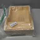 kathson Hamster Sand Bath Box Wooden Small Animals Shower Room Chinchilla Digging Sand Bathtub Container with Climbing Ladder Bowl for Dwarf Syrian Mice Mouse Gerbils Hedgehog