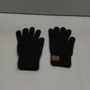 Winter Gloves for Men Women-Warm TouchScreen Cold Weather Gloves,Wool Knit Thermal Adults Gloves for Driving Texting (Black)