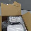 UME 19W LED Flood Light Motion Sensor Outdoor, 2 Adjustable Head, 2000LM, 5000K, IP65 Waterproof, Dusk to Dawn Security Light with Photocell for Exterior,Outside,Garage,House(Black) (1pack)