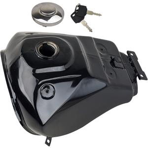 RedCap OEM Apollo Metal Steel Fuel Gas Tank & Gas Cap for APOLLO RFN Thunder T20 Z20 125cc 140cc Dirt Pit Bike Motorcylcle