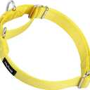 Hyhug Martingale Collar for Dogs Large Yellow |Escape - Proof Heavy Duty Nylon Durable No Pull, Ideal for Training & Daily Walks, Large