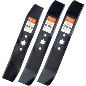 Grasscool LT1045 LT1046 Mower Blades Replace 942-0611A 942-0612A for Cub Cadet 46''Deck Riding Mower Lawn Tractor 942-04125 942-04124