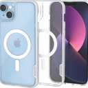 Smartish iPhone 14 Plus Slim Case - Gripmunk Compatible with MagSafe [Lightweight + Protective] Thin Grip Cover - Nothin' to Hide