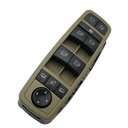 Beige/Silk Beige Driver's Side Master Power Window & Mirror Switch Assembly