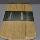 Homaxy Extra Large Bamboo Cutting Boards for Kitchen, 18x12.5" Wood XL Cutting Board with Juice Groove, Butcher Block Wooden Chopping Board for Kitchen, Meat, Cheese, Fruit & Vegetables - Pre Oiled (Single-Tone)