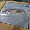 Upholstered Dining Chairs with Casters Modern Side Armchair with Rollers for Diningroom Bedroom Livingroom Reading Room, Flax Beige, 1 Box