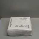 100% Cotton King Size Sheets Set 1 Fitted Sheet 1 Flat Sheet 2 King Pillowcases White