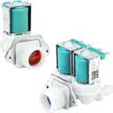 DC62-30312J & DC62-30314K Washer Cold and Hot Side Water Valve Set Replacement for Kenmore Samsung Washer Parts,Replace DC62-30314H 1810145 AP4204535,for Samsung Washing Machine Water Inlet Valve