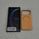 TORRAS Ostand Q3 Silicone for iPhone 17 Pro Max Case, Fit for MagSafe, 360 Spin Ring Stand, Liquid Silicone Cozy Vibrant Grip, Camera Control, Protective Case for iPhone 17 Pro Max, Pastel Orange