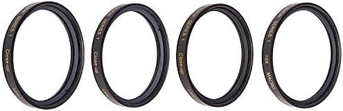 Vivitar +1 +2 +4 +10 Close-Up Macro Filter Set with Pouch (58mm)