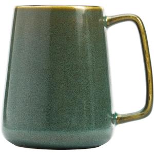 Extra Large Ceramic Coffee Mug,24 Oz,Oversized Tea Cup for Home and Office,With Big Handle,Dishwasher and Microwave Safe (24 Oz Green)
