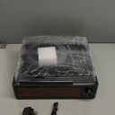 Vinyl Record Players Vintage Turntable with Speakers Belt-Driven Turn Tables Support 3-Speed, Bluetooth Wireless Playback, Headphone, AUX-in, RCA Line LP Phonograph Auto Stop Retro Black