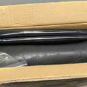 Snow Tube, 45'' Rubber Snow Tubes with Commercial Grade Canvas Cover for Kids & Adults, Inflatable Heavy Duty Snow Sled Thickened Hard Bottom with Tow Strap, Sleds Winter Gifts, Red