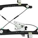 FINDAUTO Power Window Regulator w/Motor Front Left Driver Side fits 2010-2015 For Cadillac SRX 2011 For Saab 9-4X 751-966