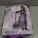 Spooktacular Creations Halloween Child Girl Purple Witch Costume, Toddler Stars and Moon Witch Dress for Kids Halloween Pretend and Play Parties (Small, 5-7yr) Clothing, Shoes & Jewelry