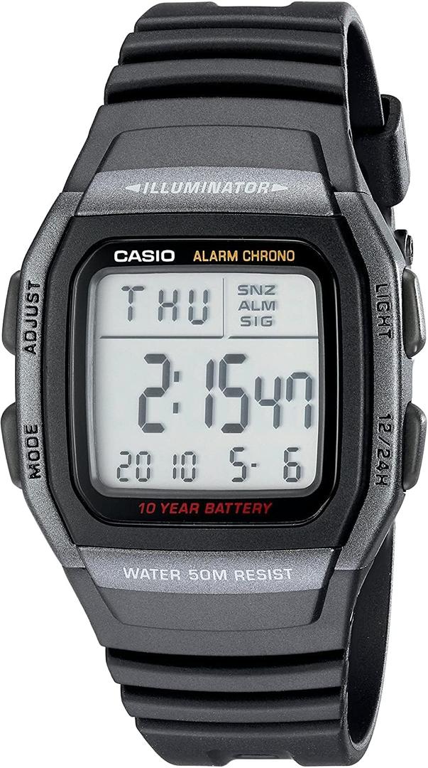 Casio Men's W96H-1BV Classic Sport Watch