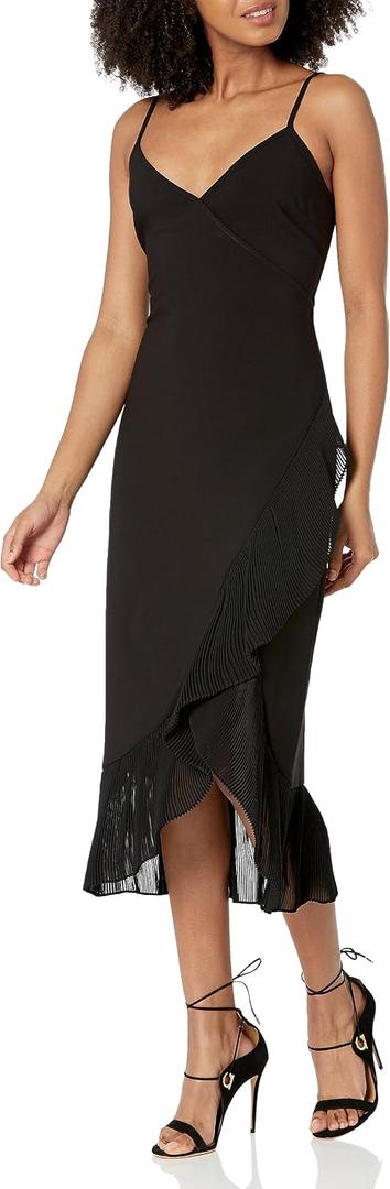 LIKELY Women's Hollina Dress, Black, 6