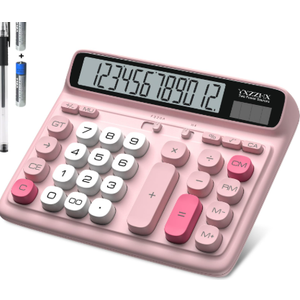 Desktop Calculator With Extra Large 5 Inch