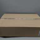 Best Pet Supplies Dog House Bed Crate Mat Tent Indoor Round Soft Plush for Small, Medium, and Large Breeds - Beige w/Brown Stripes, 16 x 16 x 14"