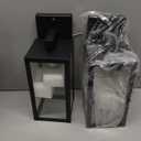 BesLowe 13" Upgraded Motion Sensor Outdoor Wall Lights, 2-Pack Dusk to Dawn Porch Light Outdoor Wall Sconce Lanterns, 3 Lighting Modes Exterior Lighting Fixtures, Black Outside Lights for House Garage