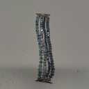 VISOOM Beaded Bracelet Compatible for Apple Watch Band 42mm/41mm/40mm/38mm Series11 10 9 8 7 Se(3 2 1) Series 6/5/4 Women Fashion Cute Handmade Pearl Stretchy Watch Strap for iWatch Bands Series 3/2/1 (C-Light Silver)