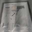 upsimples 11x14 Picture Frame, Display Pictures 8x10 with Mat or 11 x 14 Without, Wall Hanging Photo Frames, Metallic Gray, 1 Pack