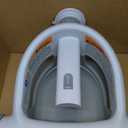 Ingenuity My Bath Seat for Sit-Up Baby Bathing, Sure & Secure Suction Cups, ASTM Safety Tested & Approved, Backrest for Assisted Sitting, Easy Setup & Storage, Gray