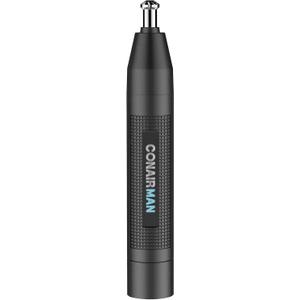 ConairMan Nose Hair Trimmer for Men, For Nose, Ear, and Eyebrows, Patent 360 Bevel Blade for No Pull, No Snag Trimming Experience, Cordless Lithium-Powered Trimmer with Drawstring Bag (1 Count (Pack of 1), Men's: Lithium Powered)