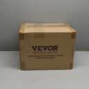 VEVOR Raffle Ticket Spinner - 12 x 8 Inch Raffle Drum Lottery Spinning Drawing, Brass Plated Raffle Tickets Roll Box with Wooden Turning Handle Holds 2500 Tickets or 100 Ping Pong Balls for Events