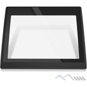 W11130236 Washer Glass Lid For Whirlpool Cabrio Washer Parts WTW7500GW2 Lid | WTW7500GC0 WTW7500GC2 Cabrio Washing Machine Lid For Whirlpool Washer Lid Replacement WTW7500GW0 WTW7500GW3 WTW7500GC3 Parts