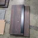 Sauder Manhattan Gate Modern Square Coffee Table, Rich Walnut Finish