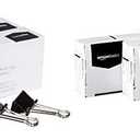 Amazon Basics Binder Paper Clips and Jumbo Paper Clips, Black