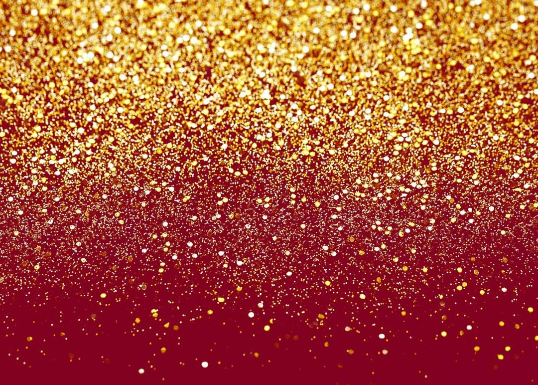 LYCGS 7x5ft Red Glitter Backdrop Birthday Gold Spots Bokeh Wedding Prom Graduation Photography Background X-126