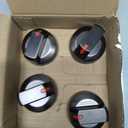 DG64-00473B Upgraded Samsung Stove Knobs Black Stainless Steel,Samsung Gas Stove knobs Oven knobs Replacements Compatible NX58M6850SG, NX58J7750SG, NX58J5600SG, NX58K7850SG (4Pack)