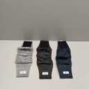 Tuiskusa Male Dog Diapers, High Absorbing Dog Belly Bands for Male Dogs, Washable Reusable Dog Males Wraps(3 Pack) (Size S, Navy, Dark Green, Grey)