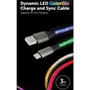 Cell Candy Dynamic LED ColorGlo Charge & Sync Cable And Z gear cable