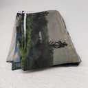 Jekeno Ocean Beach Blackout Curtains Ocean Morning Sunrise Decor for Bedroom Living Room with Hawaiian Seaside Scene Island Green Print Grommet Window Drapes 2 Panel Set, 52"x84"