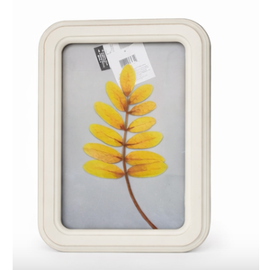 12.8in Clear Wall Sign Leaf Yellow