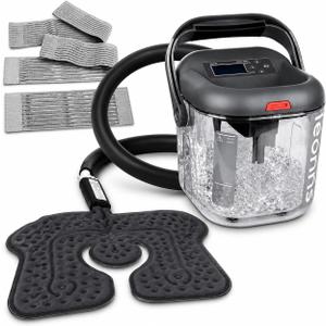 LEONNS Cold Therapy Machine for Knee, Shoulder, Back & Hip After Surgery - Cryotherapy Machine with Universal Pad for Use in Multiple Places (Ice Machine + Universal Pad)