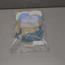 60pcs Dusty Blue Balloons 12inch with Sand White Pastel Blue and White Balloons for Wedding Gender Reveal Baby Bridal Shower Birthday Party Decorations