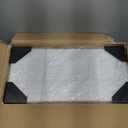 Wood Desk Organizer with Drawer, White Wooden Desktop Organizer, Tabletop Storage Organization Box for Countertop, Home Office Supplies, 13.5x6.6x8.2 Inch(3 Drawer and Shelf)