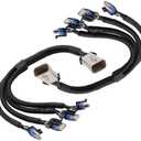 2Pcs Ignition Coil Wire Harness Connector Compatible with GM LQ9 LQ4 LS2 LS3 LS7 LSX 5.3 6.0 6.2 7.0 and The Coil Packs Found on Most Truck