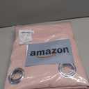 NICETOWN Room Darkening Draperies Curtains Panels, 2 Panels Blush Pink W52 x L84