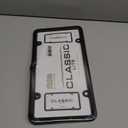 Cruiser Accessories 20050 Classic Lite License Plate Frame, Black,1 Frame